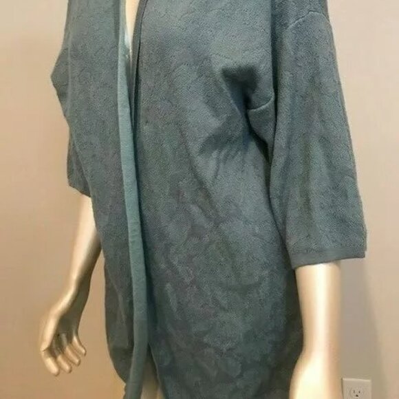 Dana Buchman Open Wrap Cardigan - Picture 3 of 7